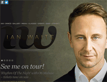 Tablet Screenshot of ian-waite.com